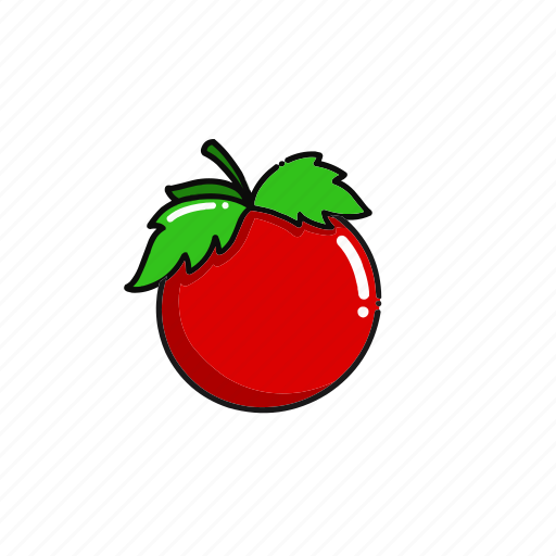 Tomato, fresh, food, vegetable, healthy, organic, ingredient icon - Download on Iconfinder