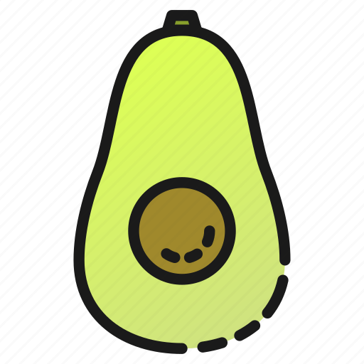 Avocado, cook, fruit, green, healthy, kitchen, vegetable icon - Download on Iconfinder