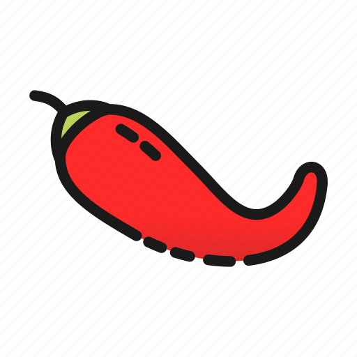 Chili, cook, healthy, kitchen, pepper, red, spicy icon - Download on Iconfinder