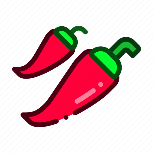 Chili, pepper, vegetable, hot, spicy icon - Download on Iconfinder