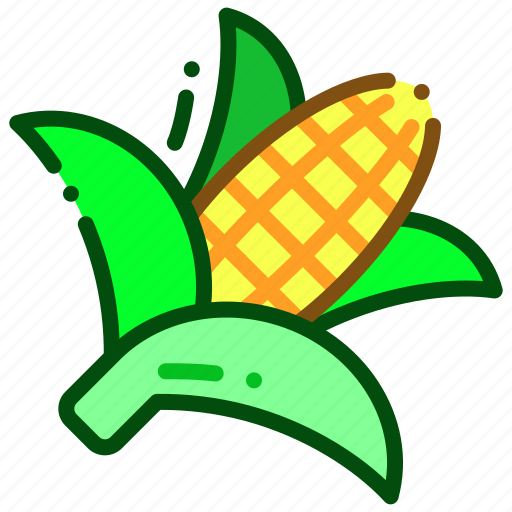 Corn, vegetable, food, maize, grain icon - Download on Iconfinder