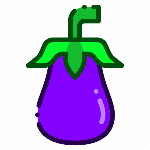 Eggplant, vegetable, food, brinjal, aubergine icon - Download on Iconfinder