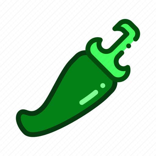 Jalapeno, pepper, vegetable, chili, flavor icon - Download on Iconfinder
