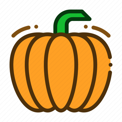 Pumpkin, vegetable, fruit, squash, halloween icon - Download on Iconfinder