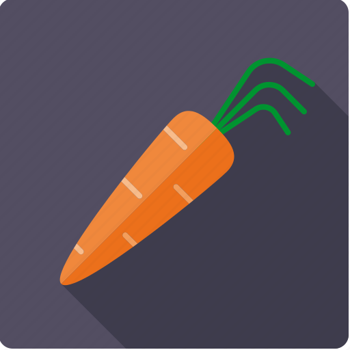 Carrot, food, root, vegetable, vegetarian icon - Download on Iconfinder