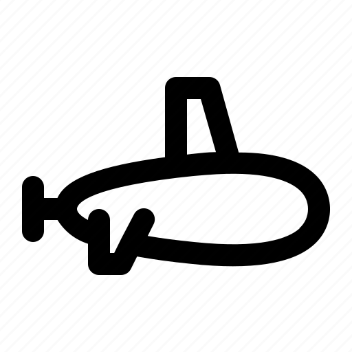 Submarine, vehicle, transportation, auto, automobile, transport, engine icon - Download on Iconfinder