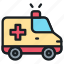 transportation, automobile, vehicle, travel, transport, ambulance, emergency, hospital 