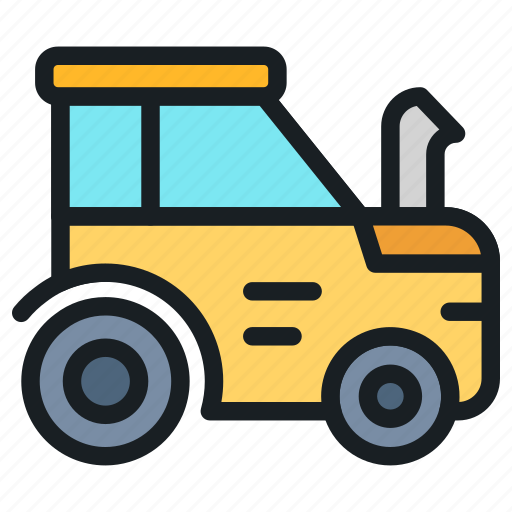 Transportation, automobile, vehicle, travel, transport, tractor, farming icon - Download on Iconfinder