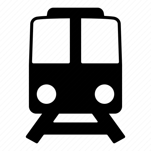 Train, front, view, railways, transportation, station icon - Download on Iconfinder