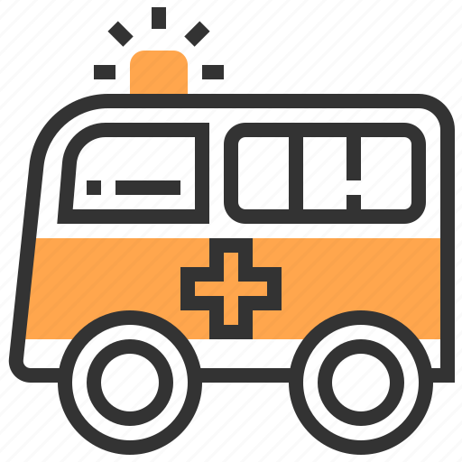 Auto, automobile, car, transport, transportation, vehicle, ambulance icon - Download on Iconfinder