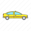 cab, car, taxi, transport