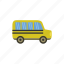bus, education, school, street, transport 