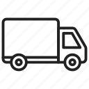 delivery, van, transport, transportation