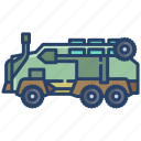 military, truck, 1