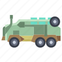 military, truck, 1