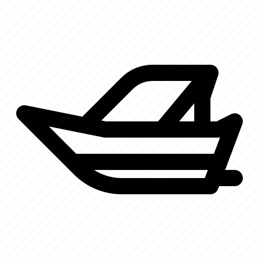 Boat, speedboat, ship, transportation, vehicles icon - Download on Iconfinder