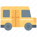 bus, school, transportation, vehicle