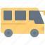 bus, transport, school, public, electric 