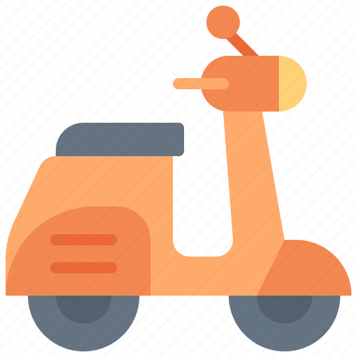 Scooter, motorcycle, motorbike, transport, transportation icon - Download on Iconfinder