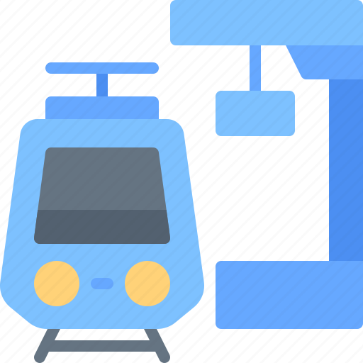 Train, station, railway, metro, subway icon - Download on Iconfinder