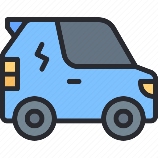 Electric, car, vehicle, automobile icon - Download on Iconfinder