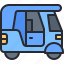 tuktuk, transportation, car, vehicle, transport 