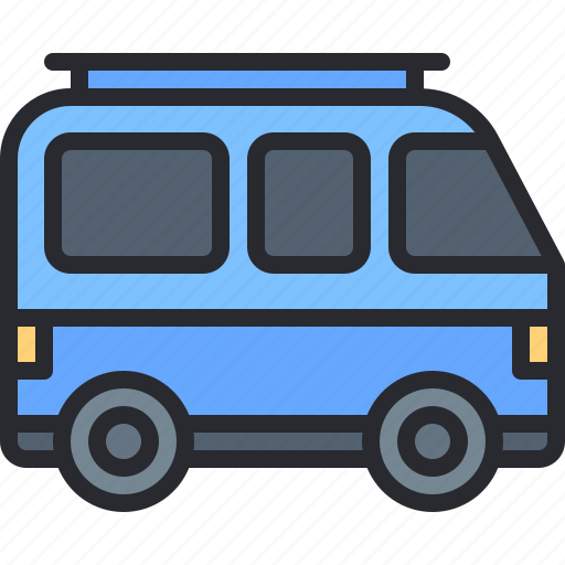 Van, minibus, wheels, car, vehicle icon - Download on Iconfinder