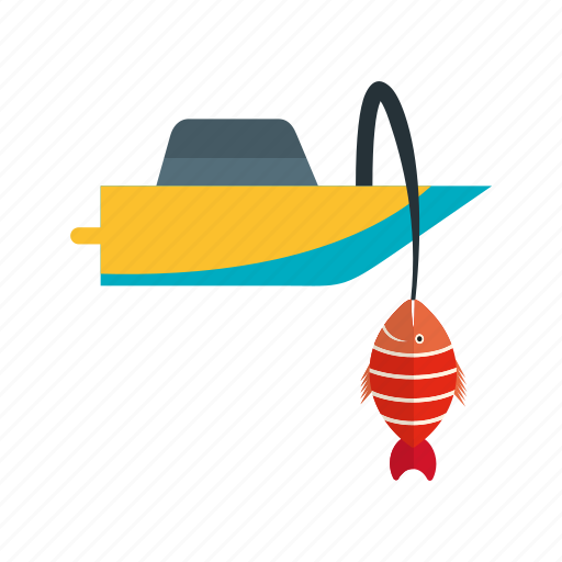 Boat, catch, fish, fishing, lake, sea, sport icon - Download on Iconfinder