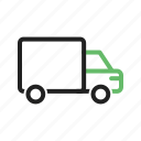 truck, vehicle, shipping, logistics, transport