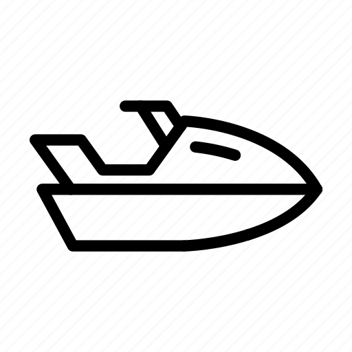 Jet ski, sport, sea, water, boat icon - Download on Iconfinder