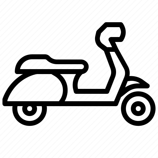 Motorcycle, scooter, transport, vehicle icon - Download on Iconfinder