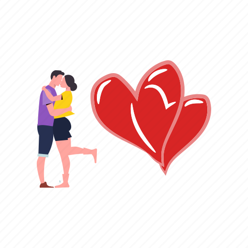 Love, romance, kiss, couple, valentine icon - Download on Iconfinder