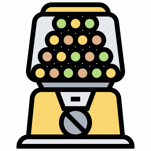 Automatic, candy, capsule, machine, vending icon - Download on Iconfinder