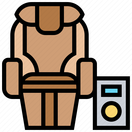 Automatic, chair, machine, massage, relax icon - Download on Iconfinder
