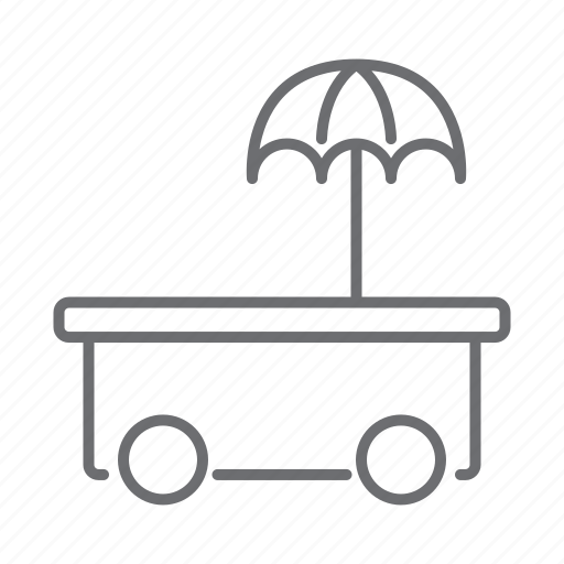 Food, cart, booth, stall, vendor icon - Download on Iconfinder