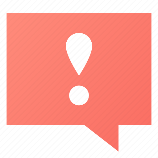 Alert, bubble, message, sms icon - Download on Iconfinder