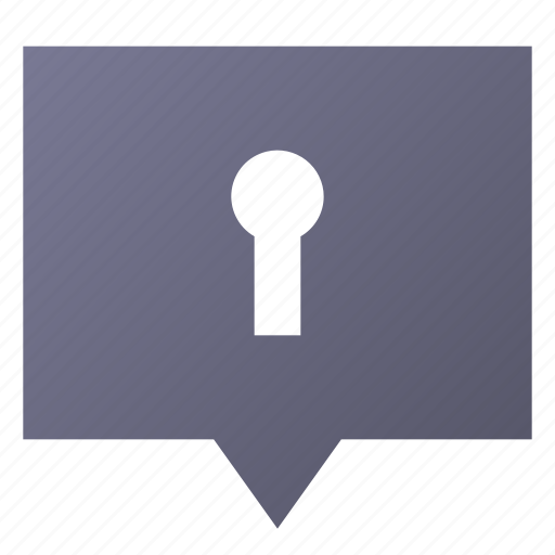 Bubble, message, private, secret icon - Download on Iconfinder