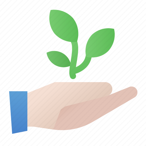 Hand, nature, tree icon - Download on Iconfinder