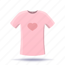shirt, t-shirt, heart