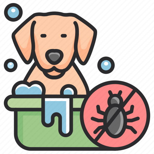 Veterinary, bath, hygiene, healthcare, pet, parasites icon - Download on Iconfinder