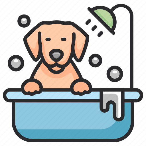 Bath, hygiene, shower, grooming, pet, dog icon - Download on Iconfinder