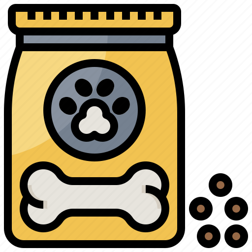 Animal, animals, dog, food, paw, pawprint, pet icon - Download on Iconfinder