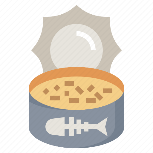 Cat, food, pet, restaurant, sardine, sardines, tuna icon - Download on Iconfinder