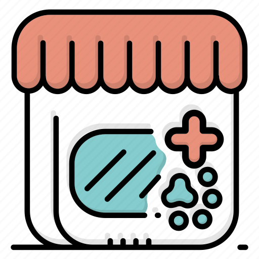 Animal, hospital, pet care, store, vet, veterinarian, veterinary icon - Download on Iconfinder