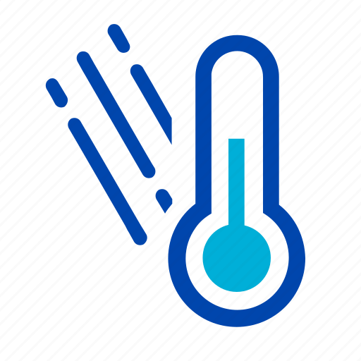 Cold, damp, rain, rainy, storm, thermometer, wet icon - Download on Iconfinder