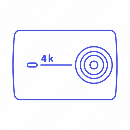 Action, actioncam, cam, camera, resolution, sensor, video icon - Download on Iconfinder