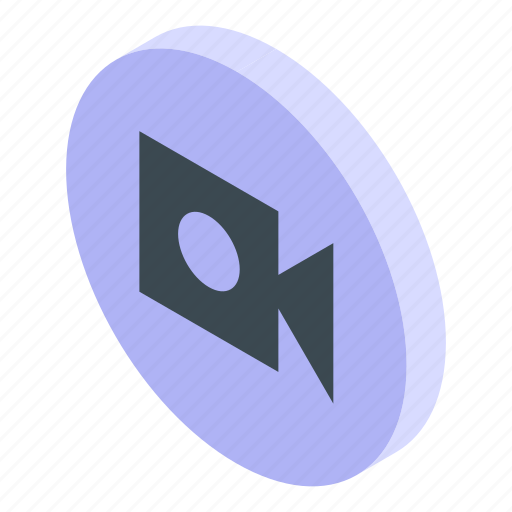 Video, call, isometric icon - Download on Iconfinder