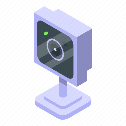 Video, call, camera, isometric icon - Download on Iconfinder