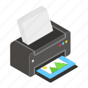 printer, template, printing machine, paper, image, wireless
