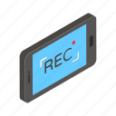 recording, phone, mobile, vlogging, smart, device